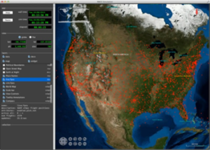 US Flight Map